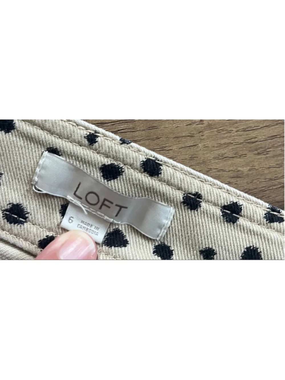 Loft cheetah print skirt size 6